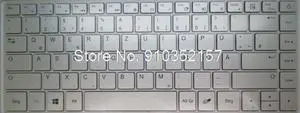 Laptop Replacement Keyboard For Teclast F6S German GR Silver
