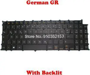 Laptop With Backlit Keyboard For LG 15Z980 15ZD980 LG15Z98 SG-90920-2DA SN3870BL AEW73949835 German GR Black Without Frame