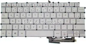 Backlit Keyboard For LG 13Z970 13ZD970-G 13Z970-ER33J 13Z970-MRS1J AEW73769935 HMB8151ELA35 HMB8150ELB35 Brazil BR White