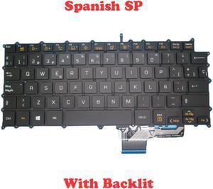 Laptop Backlit Keyboard For LG 13Z980 13ZD980 SG-91020-40A SN3871BL AEW73969817 SG-80200-2EA SN3871BU LG13Z98 Spanish NO Frame