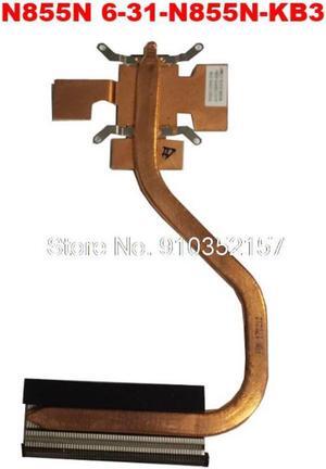 Laptop Heatsink For CLEVO N855N 6-31-N855N-KB3 6-31-N855N-KA1 6-31-N855N-KA4 N855HJ 6-31-N855N-KA2