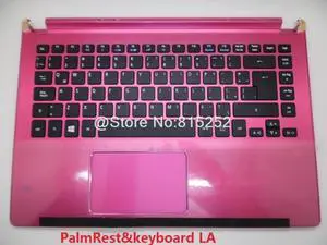Laptop PalmRest&Keyboard For ACER V5-472 V5-472G V5-472PG V5-473G V5-473P V5-452G 60.MAPN7.002 3UZQKKATN00 Latin America LA