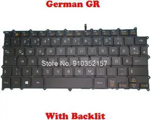 Laptop Backlit Keyboard For LG 13Z980 13ZD980 LG13Z98 SG-91020-2DA SN3871BL AEW73969835 German GR Black NO Frame