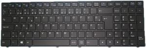 Estonia EST Backlit Keyboard For CLEVO N770 N770WG N770WL N770WU N770GU Estonia EST With Black Frame And Backlit