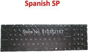 Laptop With Backlit MS-17FK Keyboard For MSI Bravo 17 A4DDK MS-17FK Spanish SP