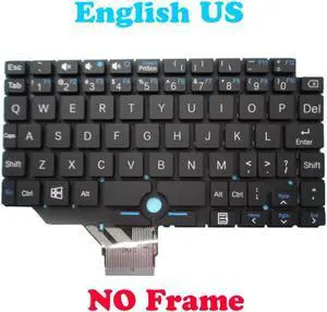 Keyboard Mini Laptop UMPC For GPD Pocket Pocket 1 SCDY-180-1 English NO Frame