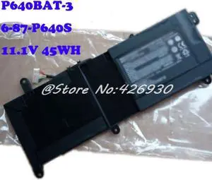Laptop  For CLEVO P640 ST-R1 ST-R2 ST-R3 P640BAT-3 6-87-P640S-423 11.1V 45WH P640HJ P640HK1 P640RE P640RF