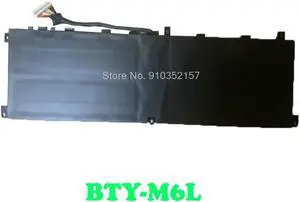 Laptop  For MSI Modern Prestige 15 BTY-M6L Prestige15 Summit E15 5280mAh 80.25Wh 17.4V