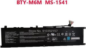 BTY-M6M  For MSI WS66 MS-16V2 Creator 15 A10SET GS66 Stealth 10SF S9N0D4L200 GE66 RAIDER MS-1541 MS-1542 MS-1543