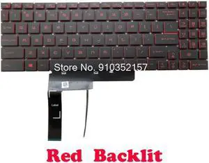 Backlit Keyboard For MSI Katana GF66 11SC 11UC 11UD 11UE 11UG GF66 12U 11UC 11UD 11UE 11UG 12UGS English US