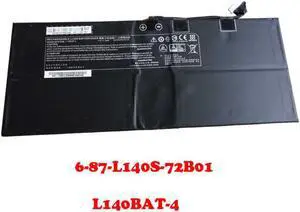 L140BAT-4  For CLEVO L140CU L141CU L140MU L141MU 6-87-L140S-72B01 7.7V 9.6AH 73WH 9350mAh Compatible 6-87-L140S-32B01