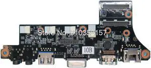 Laptop Headphone jack USB adapter board For Gigabyte AORUS X7 GC-1756LIO