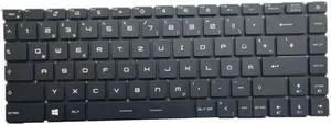 Laptop Stealth 15M Backlit Keyboard For MSI Stealth 15M A11SDK A11SEK A11UE A11UEK A11UEK-228XES German GR Backlit NO Frame