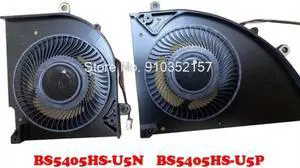 Laptop CPU VGA GPU FAN For MSI Delta 15 BS5405HS-U5N BS5405HS-U5P Delta 15 A5EFK MS-15CK BS5405HS U5N U5P MS15CK