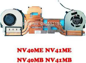 Laptop 4PIN CPU GPU FAN&Heatsink For CLEVO NV40ME NV40ME-D NV41ME NV41ME-D NV40MB NV40MB-D NV41MB NV41MB-D NV40MZ NV41MZ