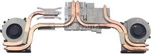 Laptop Heatsink&Fan For MSI GE72 GE72MVR GP72MVR GL72 GTX1070 MS-179C MS-1792 1794 PAAD06015SL N317 N318 E322500161A E322500053A
