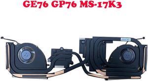 N451 N452 CPU GPU FAN&Heatsink For MSI GP76 Leopard GE76 Raider 11UG 11UH MS-17K1 MS-17K3 PABD1A010SHR N451 PABD1A010SHL N452