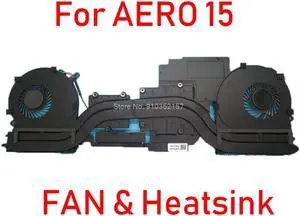 27430-P65W0-A30S CPU GPU FAN&Heatsink For Gigabyte For AERO 15 15W 15X 14 BS5005HS-U2M BS5005HS-U2N 27430-65X90-K00S RP64W RP64