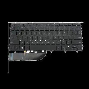 US Positive Notebook Backlit Replacement of Keyboards Intelbras Clevo Dns for Dell XPS 15 9550 9560