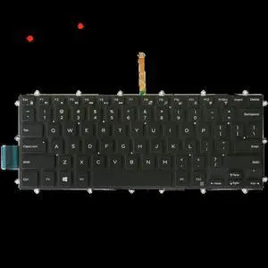for Dell Notebook Backlit Keyboard 7466 7467 7378 7460 7569 7579 7368 14-7000 5368 Replacement Dns Shop Clevo Packard Bell US