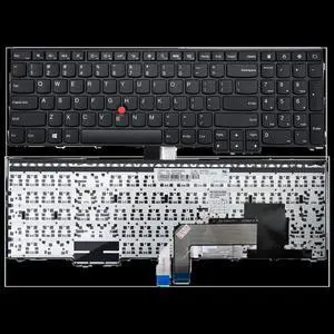 for Lenovo Notebook Keyboard Thinkpad E550 E550C E555 E560 E565 00HN000 00HN037 Replacement Dns Shop Clevo Cheap Packard Bell US