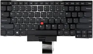 US No Backlit Keyboard for Lenovo ThinkPad Compatible T480s T490 E490 L480 L490 L380 L390 L380 Yoga L390 Yoga E490 E480