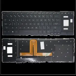 For Asus Keyboard GX501 GX501V GX501VI GX501VSK GX501G GX501GI-XS74 0KNB0-6617US00 GX531 GM531 GX701V Replacement Claviers US