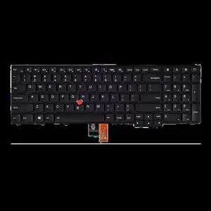 Keyobard Replacement Backlit Pointer for Lenovo ThinkPad E531 E540 W540 W541 W550 W550S T540 T540P T550 L540 Black US Layout