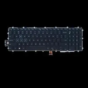 FOR Dell Notebook for Keyboard for Laptop Dns Clevo Black Packard Bell Alienware M15 M17 R1 2019  US