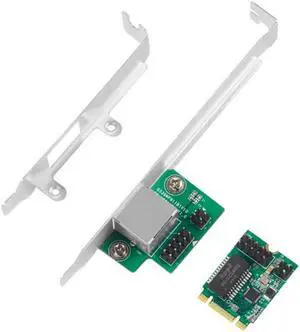PCI-Express Gigabit Ethernet Adapter M2 NGFF Network Card M.2 (KYE-M/B) To RJ45 Interface 1000M Wired Network Card PCI-Express Gigabit Ethernet Adapter M2 NGFF Network Card M.2 (KYE-M/B) To RJ45 Interface 1000M Wired Network Card