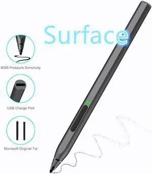 Surface Pro 4 Stylus Pen Capacitive Pencil 4096 Pressure Sensitive Rechargeable with Palm Rejection MPP2.0 For Microsoft Surface