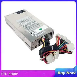 100% Test For Power Supply For P1U-6200P 200W 1U AT 12P Work Good