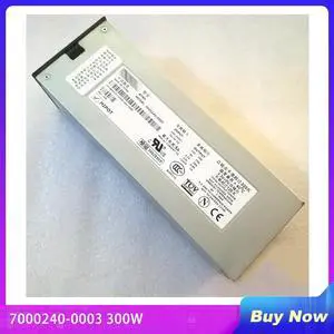 For Dell PE2500 PE4600 Server Power Supply 7000240-0003 0R0910 HD444 06F777 41YFD 300W Perfect Test