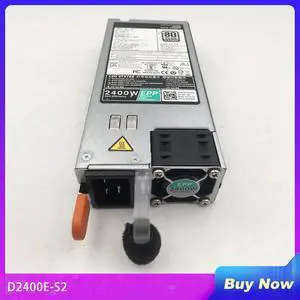 D2400E-S2 For DELL Switching Power Supply DPS-2400BB B KKP69 0KKP69 2400W 80PLUS PLATINUM EPP 94% Efficiency