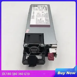 For HP DL180 380 360G10 800W Power Supply 865414-B21 865409-001 866730-001 Perfect Test