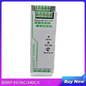 Switching Power Supply For Phoenix 2866734 QUINT-PS/3AC/24DC/5 24V/5A Perfect Test