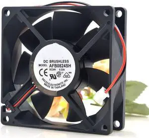 AFB0824SH 8025 24V 0.33A 8CM high wind speed measurement double ball inverter fan AFB0824SH 8025 24V 0.33A 8CM high wind speed measurement double ball inverter fan