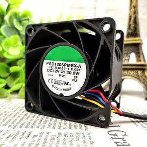PSD1206PMBX-A 6038 12V 30.0W 6 cm 4-wire cooling fan