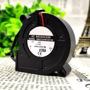 AB05124HB150100 5015 24V 0.14A 5 cm 2 wire cooling fan