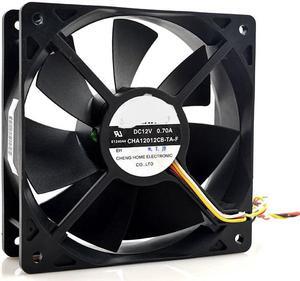 CHA12012CB-TA-F 12V 0.70A 12038 12CM 4-wire cooling fan