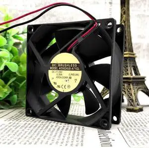 AD0824UB-A71GL 8025 8 cm DC 24V 0.56A bearing fan 2-wire cooling fan