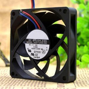 7cm 7015 12V 0.20a AD0712HB-D93 CPU 3-wire cooling fan