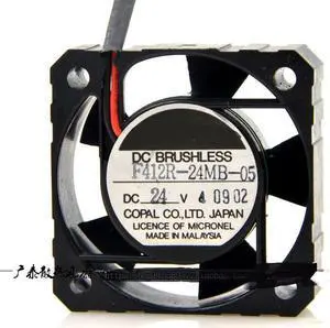 F412R-24MB-05 24V 4CM 4010 2-wire cooling fan