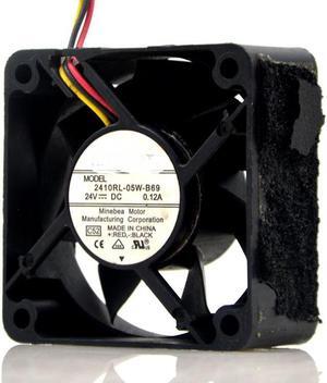 2410RL-05W-B69 6025 24V 0.12A three-line inverter fan