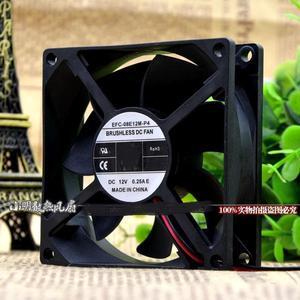 EFC-08E12M-P4 12V 0.25A 8025 8CM 2-wire inverter fan