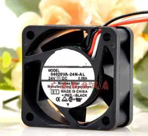 04020VA-24N-AL 4020 4cm 24V 0.09A fan