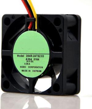 D04R-24TS2 03 4015 24V 0.06A 4CM cooling fan