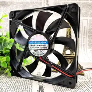 BDM12020S 12020 12V 0.15A 2-wire ultra-quiet heat dissipation fan BDM12020S 12020 12V 0.15A 2-wire ultra-quiet heat dissipation fan