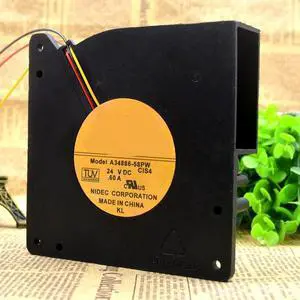 The A34886-58pw 12032 DC 24V 0.60A 3 line fan cooling fan cooling fan cooling fan