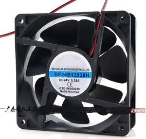 RF24B12038H 24V 0.35A 12CM 12038 cooling fan